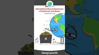 International Day of Awareness of Food Loss and Waste - September 29 #shorts