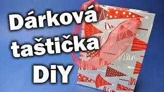 DiY návod na snadnou dárkovou taštičku / 2 nápady jak vyrobit dárkovou taštičku