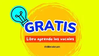 Material educativo: aprendo las vocales.