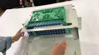 48 Port ODF fiber Optical Distribution Frame  #odf #opticalframe #distribution #patchpanel