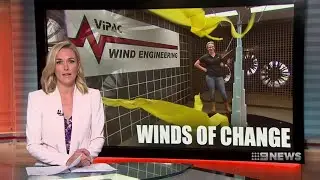 Vipac&rsquo;s Wind Engineering team as featured on Nine News