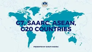G-7, G-20, SAARC, ASEAN Organisation Countries Name | Tricks