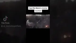 Cap Lifts Mj&ouml;lnir - Cinema Reaction