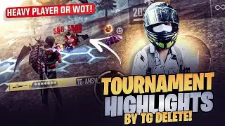 DRAG HEADSHOT BY TG DELETE ON FIRE TOURNAMENT HIGHLIGHTS ❤️🇮🇳