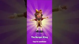 the Burger King challenge in subway surfers 🍔 #subwaysurfers #burgerking #tobyboby74