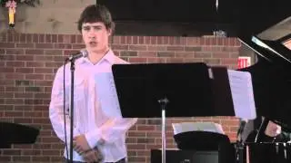 Sam Shelton singing deep river at church