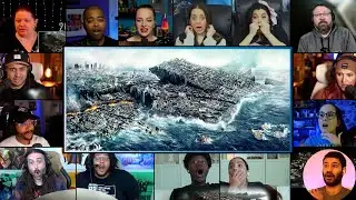 The Sinking of Los Angeles Scene | 2012 (2009) Movie Reaction Mashup