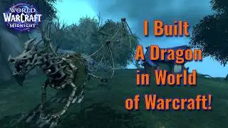 A Dragon made out of PILLOWS? (WoW Housing)