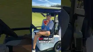 Does a Blueberry Muffin belong on the golf course? Comment what I should try next #golf #golfngrub