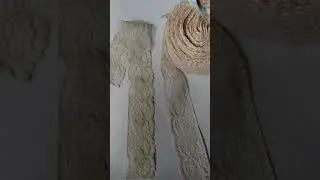 Tingindo renda branca com chá