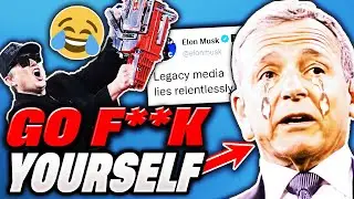 Elon Musk GOES OFF On Bob Iger and Media! Woke Lefties PANIC!