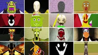 New Roblox Jumpscares | Shrek in The Backrooms