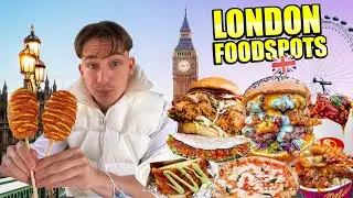 Ich Teste Top Food Spots in London | Burger Streetfood Tour | TomSprm