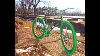 My custom bikes - Soylent Green a 1969 SCHWINN Collegiate 5 Speed modernized. We are eating People!