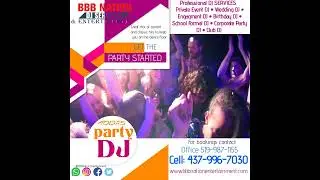 Professional DJ Services For Private Event, Wedding, Engagment, Birthday, School, Corporate Party