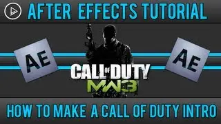 How to make a Call of Duty styled Intro in After Effects