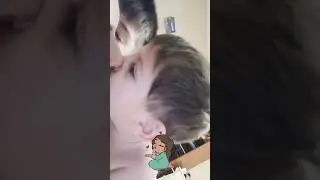 Поцелуйчики от сыновей.
