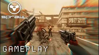 E1M3: Open Air Sickness - SPRAWL Gameplay