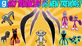 SKY TENTACLES vs. NEW TREVOR HENDERSON! - Garry's Mod Sandbox
