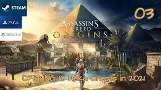Assassin's Creed Origins - Opening 10 Heka Chests EP03