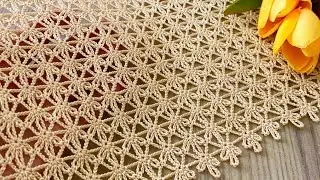 🌟The Simplest and Most Beautiful Crochet Shawl/Blouse Pattern I've Ever Seen‼️ How to Make It