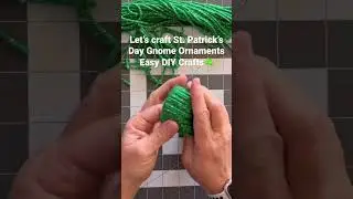 St. Patrick&rsquo;s Day Gnome DIY ornaments #holliehobbies #diy #wreaths #turorials #diycrafts #StPatricks