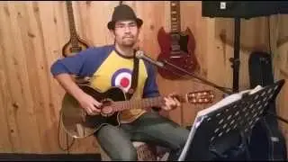 Thriller - Michael Jackson -  Acoustic Guitar & Caj&oacute;n Live Loop Cover