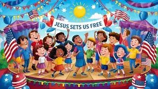 Jesus Sets Us Free: A Joyful Independence Day Song for Kids