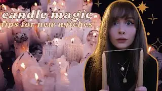 Witchy Candle Hacks 🕯️ spellcasting tips for new witches!