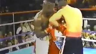 Terry Norris vs  Troy Waters WAR AT ROUND 2