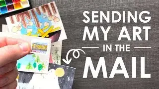 POSTCARD ART IN THE MAIL (TO YOU!) - Art Giveaway