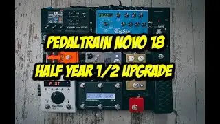PEDALBOARD PEDALTRAIN NOVO 18 HALF YEAR UPGRADE