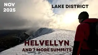 Lake District: Arctic Helvellyn and 7 more summits from Thirlmere