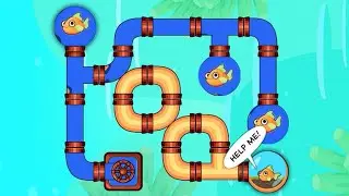 This Pin Order Saves the Fish 🐠 | Pull The Pin Puzzle Challenge | #save the fish pull the pin level