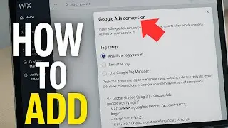 Как добавить отслеживание конверсий Google Ads в WIX 2025