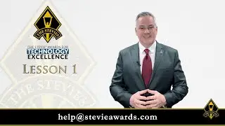 Lesson 1: Reasons to Enter the Stevie® Awards for Technology Excellence