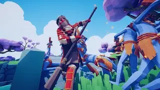 WARRIOR MONK vs EVERY MELEE UNIT - TABS | Totally Accurate Battle Simulator