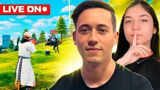 N&Atilde;O VALE PERDER ! DUO COM A DEUSA 🔴 FREE FIRE AO VIVO 🔴 LEVELUP FF MOBILE
