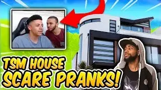 (FUNNY) TSM HOUSE SCARE PRANKS! - Fortnite Funny Fails & Epic Moments! #32