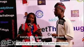 watch the exclusive interview with one of cameroon's finest comedian @2sap.