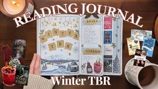Планирую свой список книг для чтения на зиму ❄️ Уютный разворот для читательского дневника