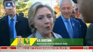 U.S Elections: Begins Clinton Votes In New York