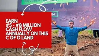 Affordable C of O farm land (Agriculture) for sale for cash flow in real estate at Oyo, Nigeria