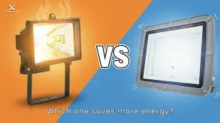 Halogen Flood Light Vs LED Flood Light | Brightness, Energy & Cost Comparison