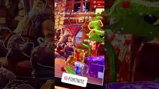 THE LAST FORTNITE WINTERFEST SANTA'S PRESENT LOCATION.. | FORTNITE CHAPTER 3 | WHERE TO FIND PRESENT