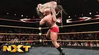 Ларс Салливан уничтожает Алистера Блэка с помощью Freak Accident: WWE NXT, 13 июня 2018 г.