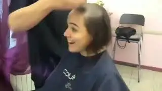 College Girl Haircut & Headshave