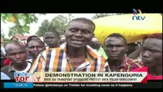 Drivers along Kapenguria-Kacheliba road slam Kapenguria OCS