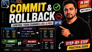 COMMIT or ROLLBACK? 🤯 Learn Before It’s Too Late!