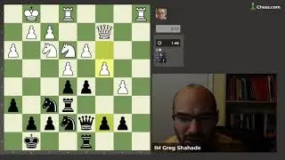 Speed Chess: GM Pavel Eljanov vs Greg Shahade